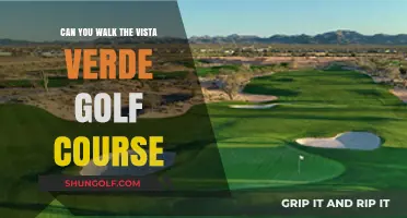 Exploring Vista Verde: Is Walking the Golf Course Feasible?