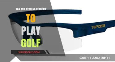 Can You Wear 50 Readers to Play Golf? Exploring the Pros and Cons