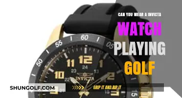 Can You Wear an Invicta Watch While Playing Golf?