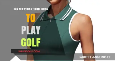 Tennis Dress on the Golf Course: Fashionable or Faux Pas?