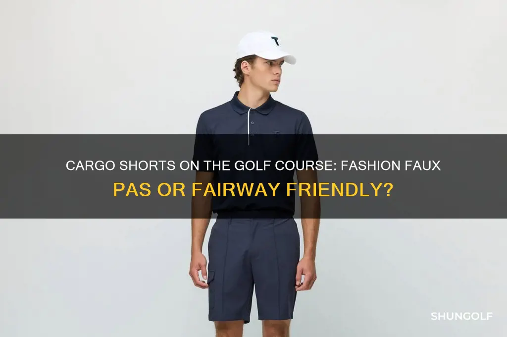 can you wear cargo shorts on a golf course