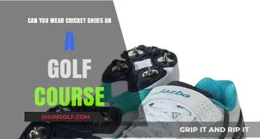 Cricket Shoes on Golf Courses: A Practical or Problematic Choice?