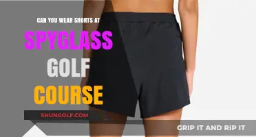 Can You Wear Shorts at Spyglass Golf Course? Dress Code Explained