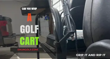 Whipping a Golf Cart: Is It Possible or Just a Myth?
