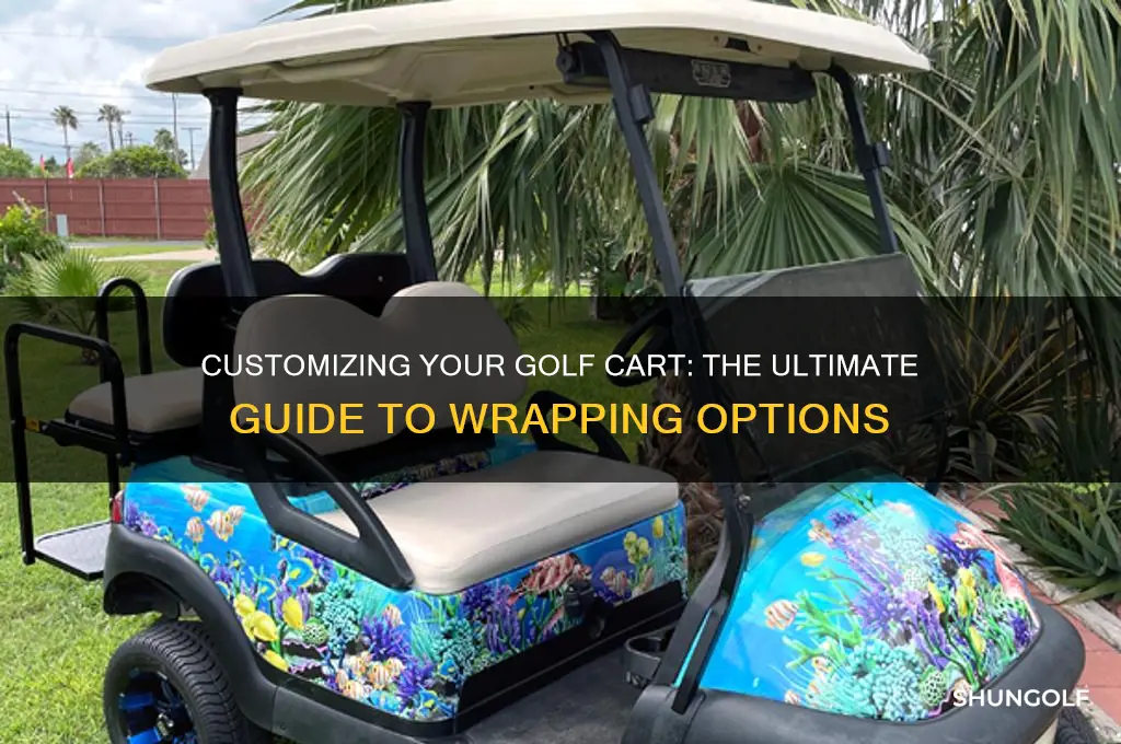can you wrap a golf cart