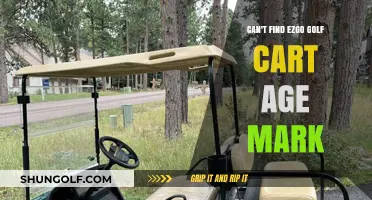 How to Determine Your E-Z-GO Golf Cart's Age Without a Mark