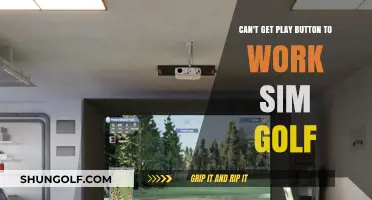Troubleshooting Sim Golf: Fixing the Unresponsive Play Button Issue