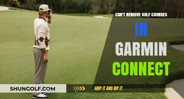 Troubleshooting Garmin Connect: Stuck Golf Courses Removal Guide
