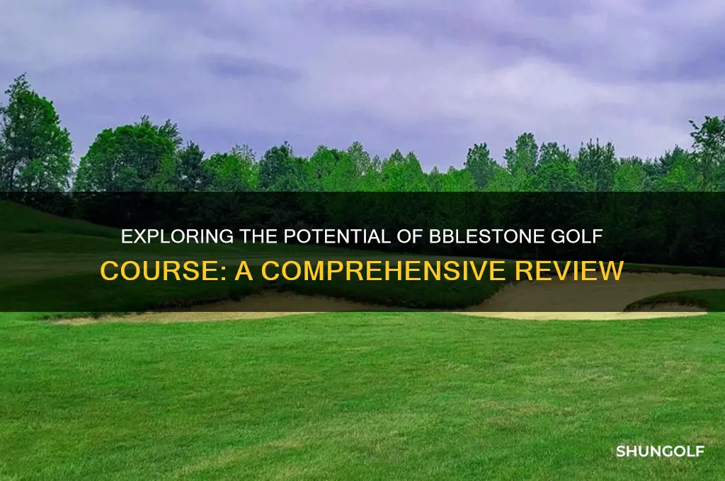 could bblestone golf course
