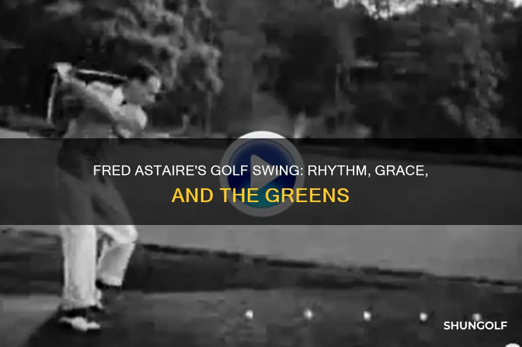 could fred astaire play golf