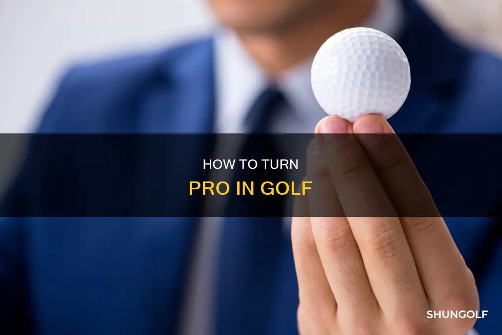 could i be a professional golfer