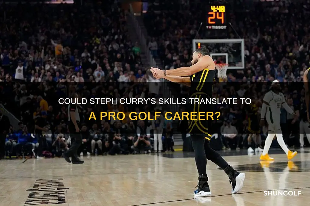could steph curry play pro golf