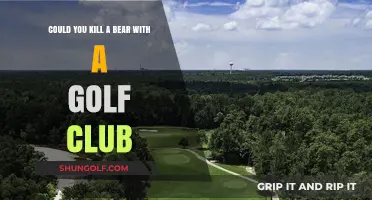Can a Golf Club Be a Deadly Weapon Against Bears?