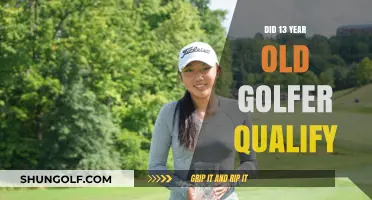 Young Golfer Makes History: 13-Year-Old Qualifies for Tournament