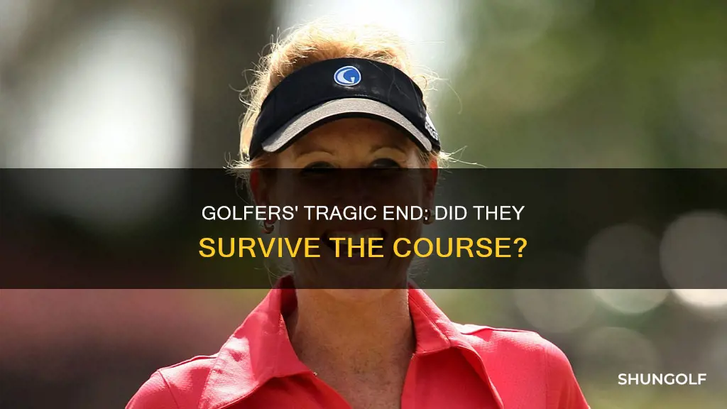 did a golfer die