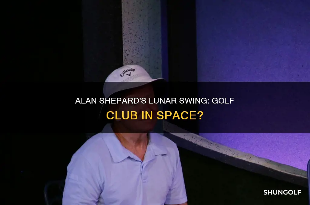 did alan shepard bring a golf clu