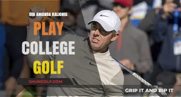 Amanda Balionis' College Golf Career: Fact or Fiction?