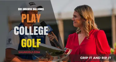 Amanda Ballionis' College Golf Career: Fact or Fiction?