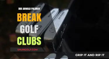 Did Arnold Palmer Ever Snap or Break His Golf Clubs?