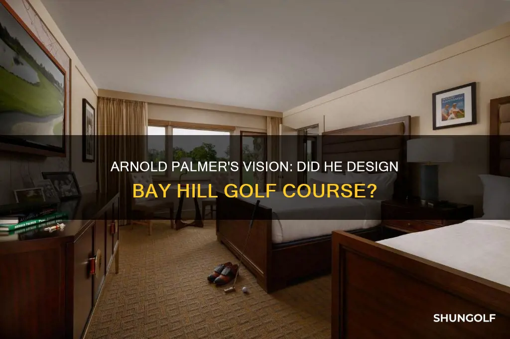 did arnold palmer design bay hill golf course