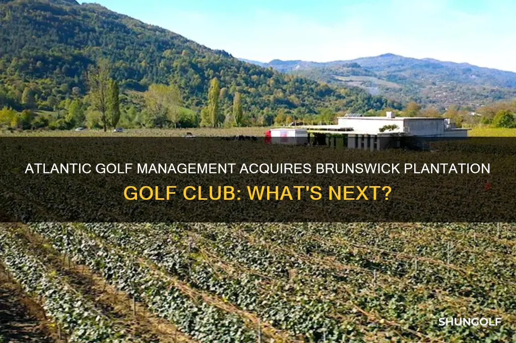 did atlantic golf management buy brunwick plantation golf club