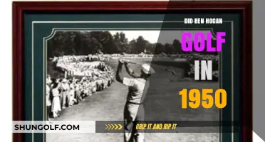 Ben Hogan's Golf Comeback in 1950