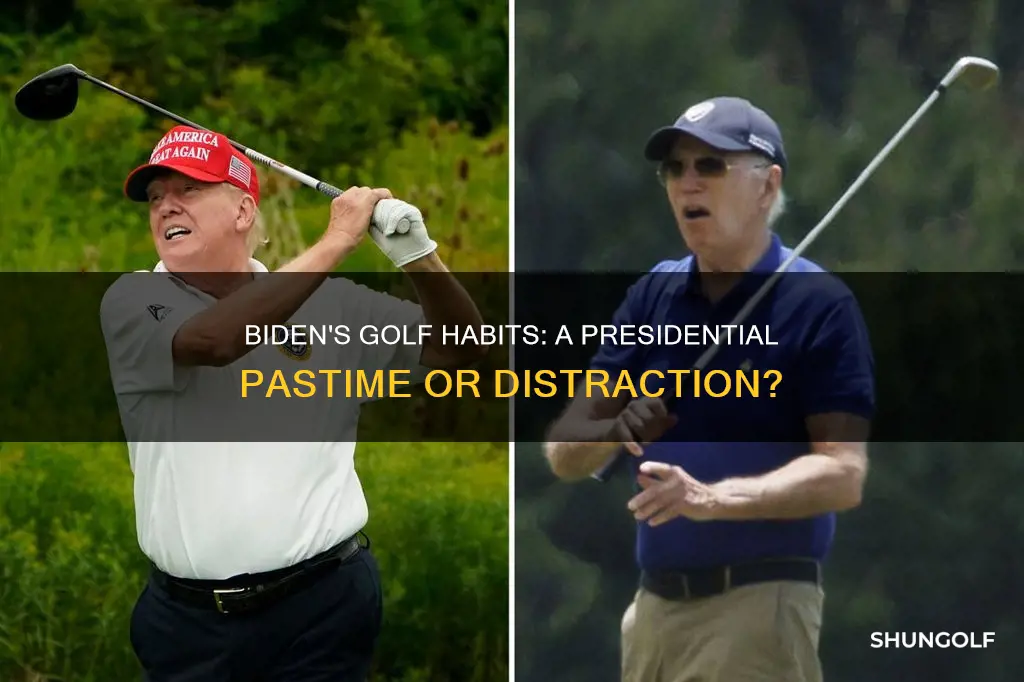 did biden golf