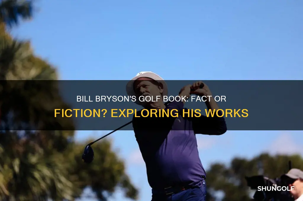 did bill bryson write a book about golf