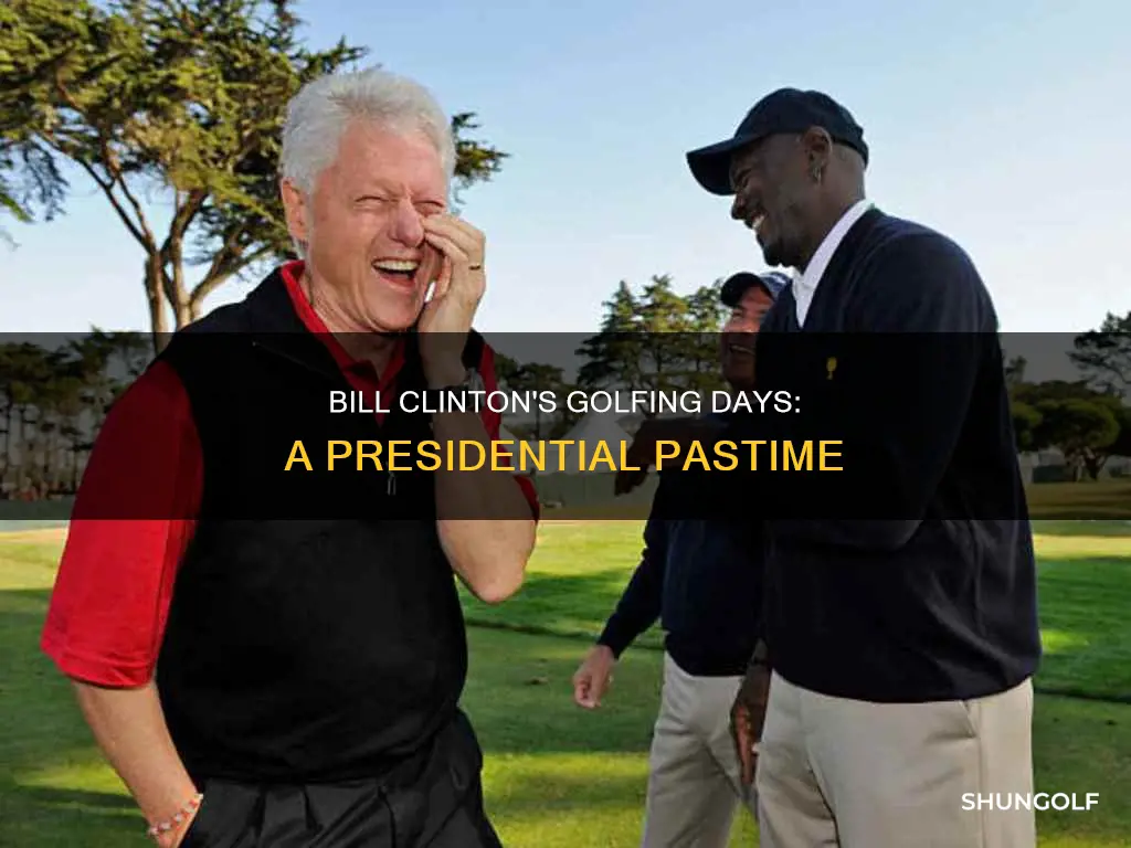did bill clinton golf