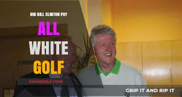 Did Bill Clinton Pay for an All-White Golf Club Membership?
