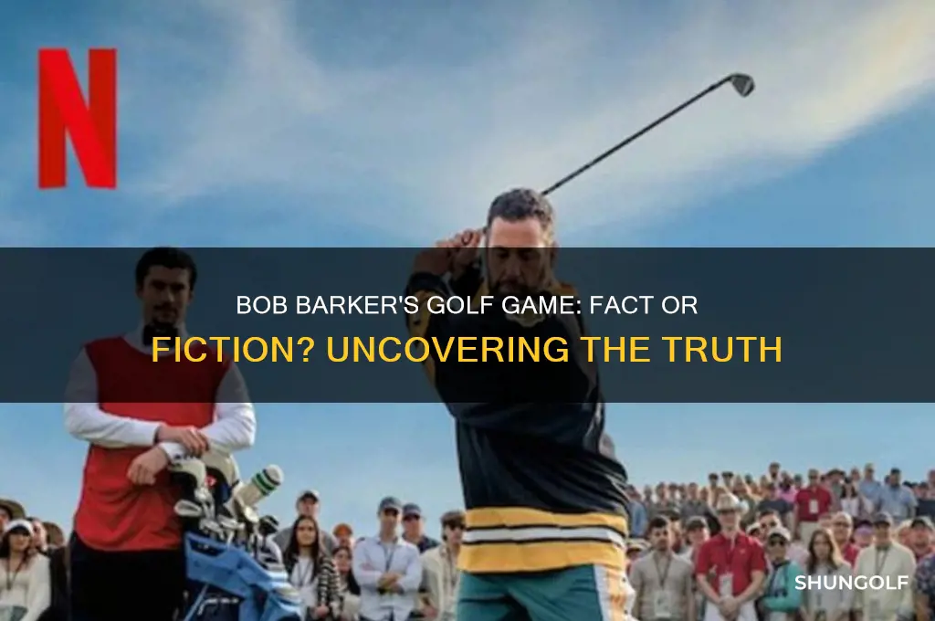 did bob barker play golf