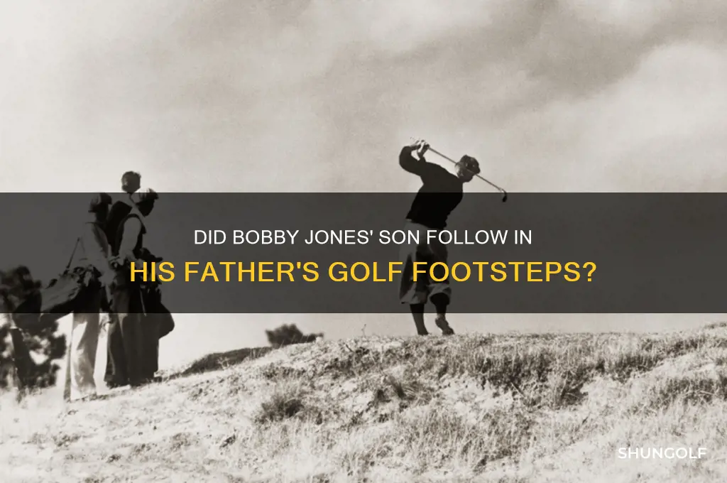 did bobby jones son play golf
