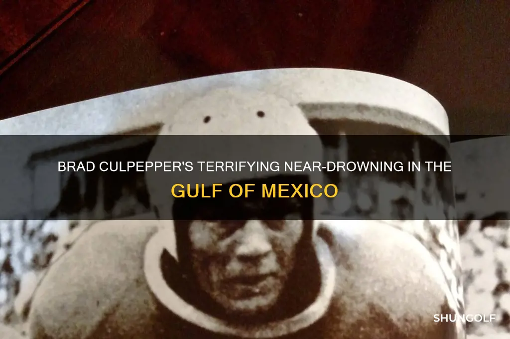 did brad culpepper almost drown in the golf of mexico