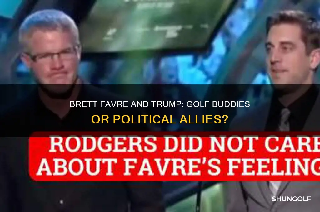 did brett favre golf with trump