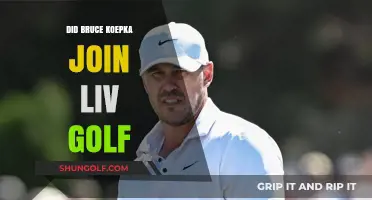 Koepka's Switch: From PGA to LIV Golf - A Major Move