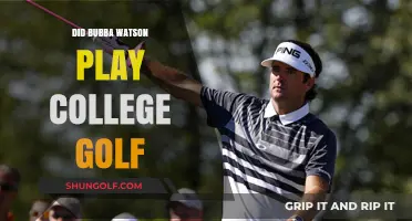 Did Bubba Watson Play College Golf? Uncovering His Early Career