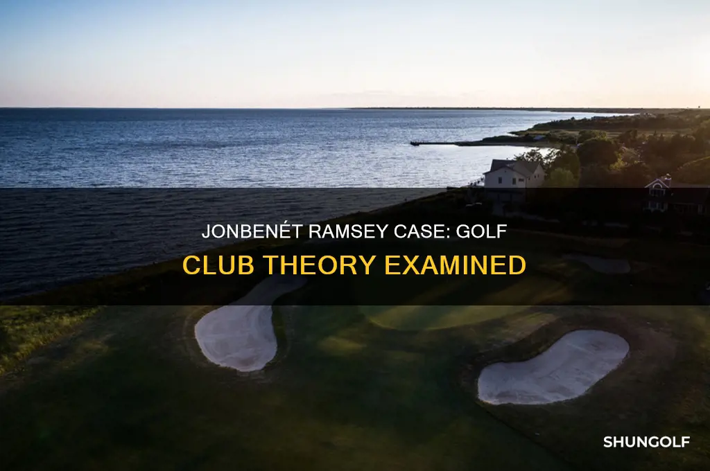 did burke hit jonbenet with a golf club
