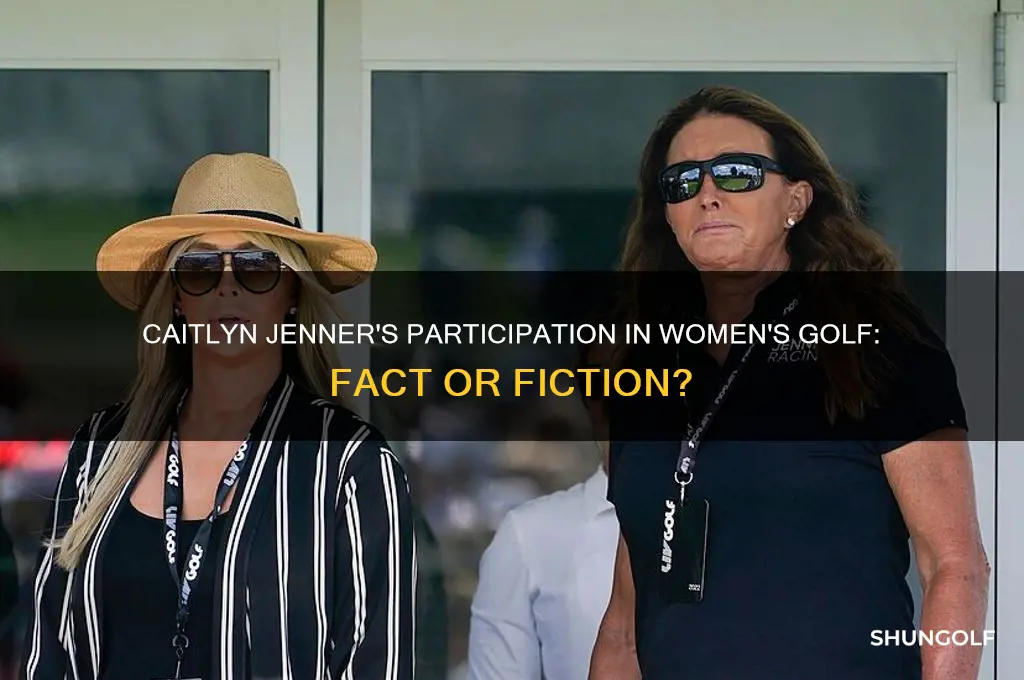 did caitlyn jenner play in a women