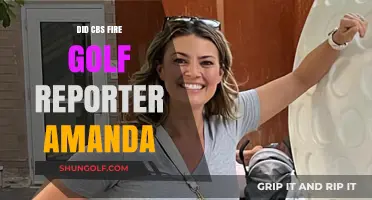 Did CBS Fire Golf Reporter Amanda Balionis?
