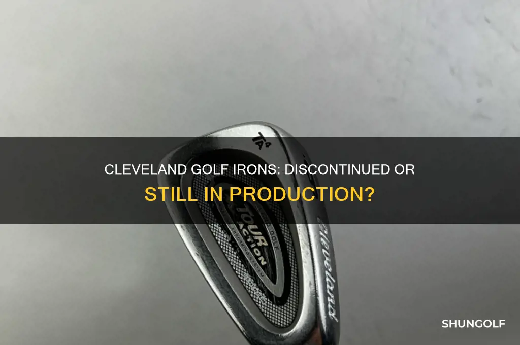 did cleveland golf stop making irons