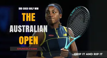 Coco Golf's Australian Open Victory: Fact or Fiction?