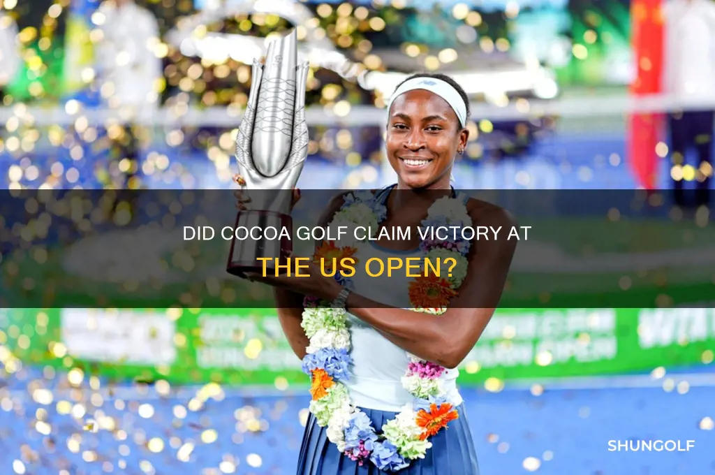 did cocoa golf win the us open
