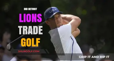Golf Trade: Detroit Lions' Unconventional Move