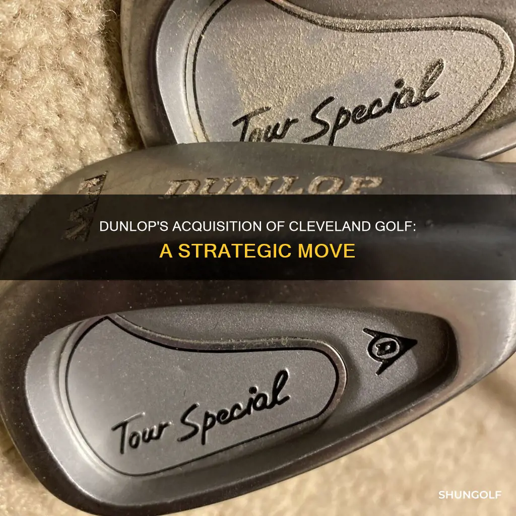 did dunlop buy cleveland golf