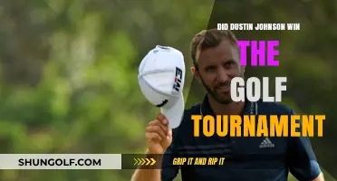 Dustin Johnson's Triumphant Swing: Golf Tournament Victory?