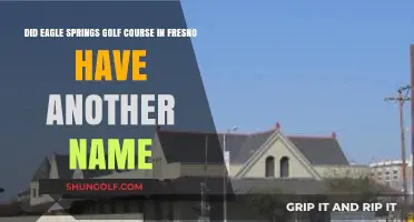 Was Eagle Springs Golf Course in Fresno Known by Another Name?