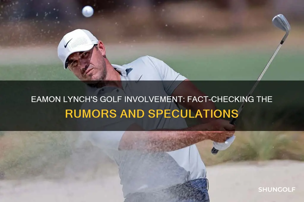 did eamon lynch play golf