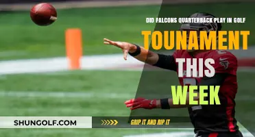 Falcons Quarterback's Golf Appearance: Did He Tee Off This Week?