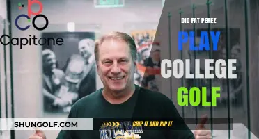Did Fat Perez Play College Golf? Uncovering the Truth