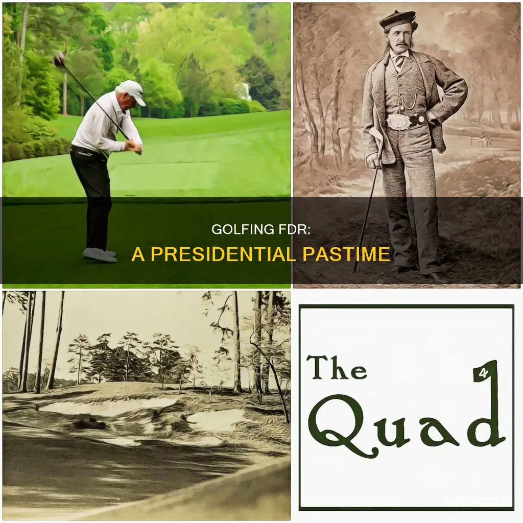 did fdr golf